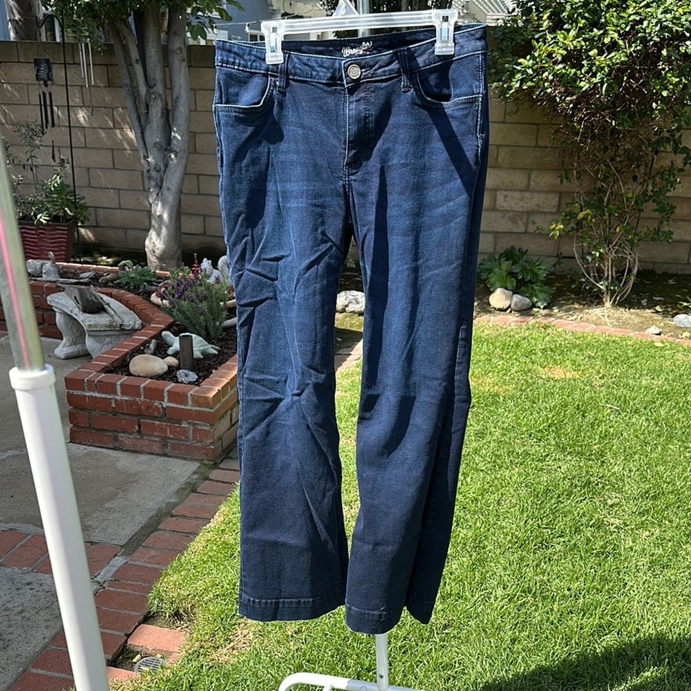 13/14 32 Wrangler Flare Trouser Jeans EUC